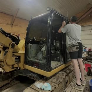 Farm equipment tint project from Nic’s Graphix